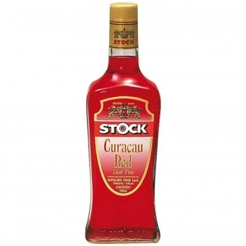 LICOR STOCK CURACAU RED 720 ML