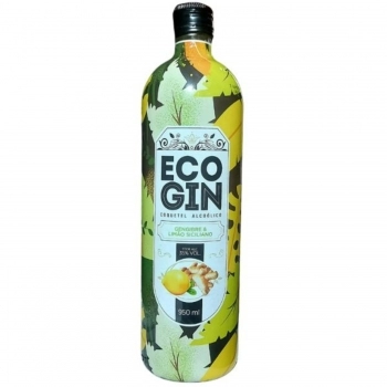 GIN ECO GIN GENGIBRE/ LIMAO 950 ML