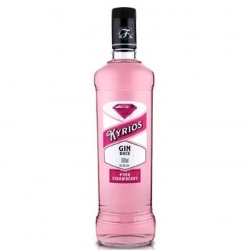 *GIN KYRIOS PINK STRAWBERRY 900ML.