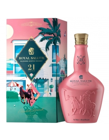 WHISKY ROYAL SALUTE MIAMI POLO EDITION 700ML