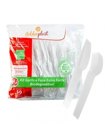 KIT GARFO/FACA REFOR GOLDENPLAST PC/ 50KITS