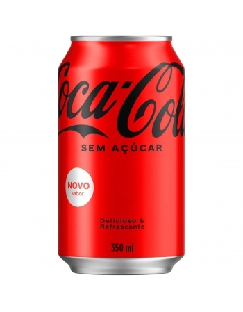 COCA COLA ZERO LATA 350ML.