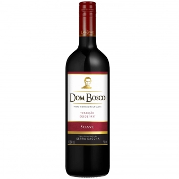 VINHO DOM BOSCO TINTO SUAVE 750 ML