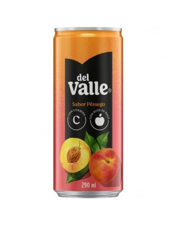 SUCO DEL VALLE PESSEGO LATA 290 ML