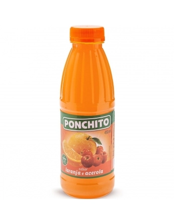 SUCO PONCHITO LARANJA C/ACEROLA 450 ML