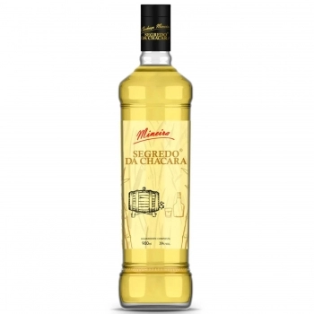 CACHACA SEGREDO DA CHACARA OURO 900ML
