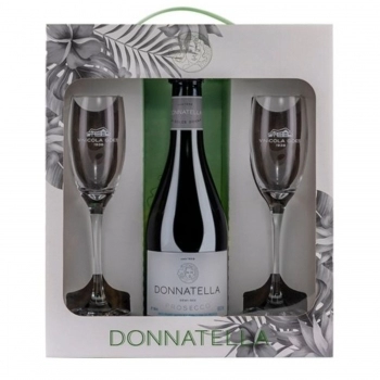 KIT DONNATELLA BCO SUAVE 660 ML COM 2 TACAS