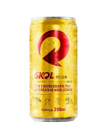 SKOL REDONDINHA 269 ML