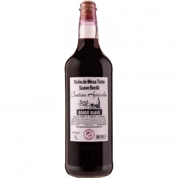 VINHO CANTINA AGRICOLA BORDO SUAVE 1L