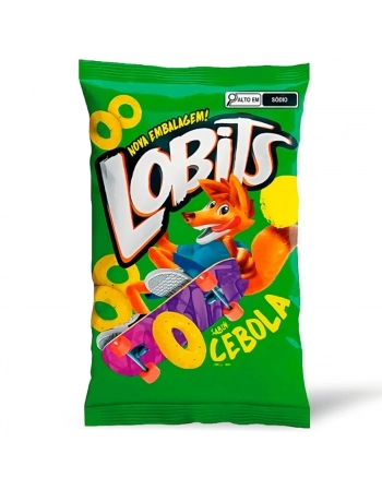 SALGADINHO LOBITS CEBOLA PC/10X40G.