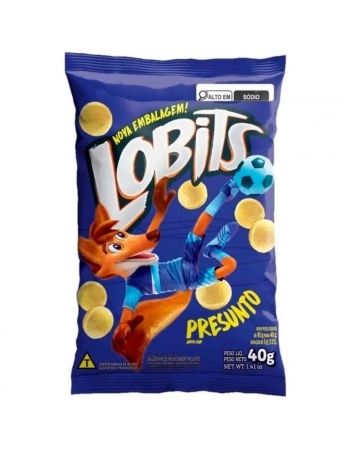 SALGADINHO LOBITS PRESUNTO PC/ 10X40GR.