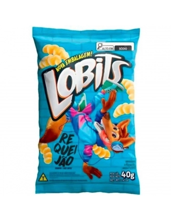 SALGADINHO LOBITS REQUEIJAO PC/10X40GR.