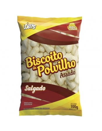 SALGADINHO LOBITS BISCOITO POLVILHO 10X40 GR