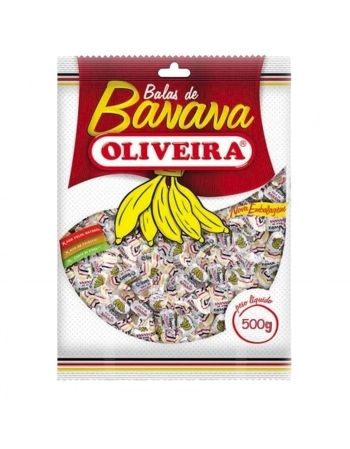 BALA MAST BANANA OLIVEIRA 500 GR