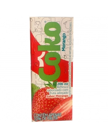 COKO MORANGO SABORIZADO 200ML