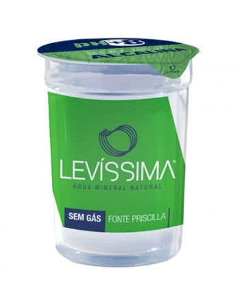 AGUA LEVISSIMA COPO 200ML UNID