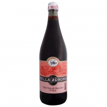 VINHO BELLA A. TINTO SECO 870ML RETORNAVEL