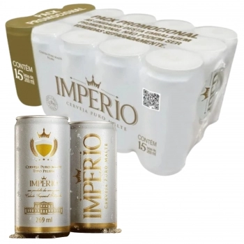IMPERIO PILSEN 269 ML COM 15 UN.