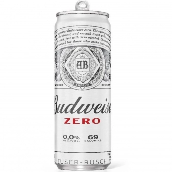 BUDWEISER ZERO LATA 350ML