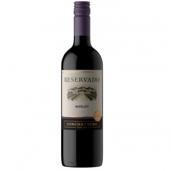 VINHO CHILENO CONCHA Y TORO MERLOT 750 ML