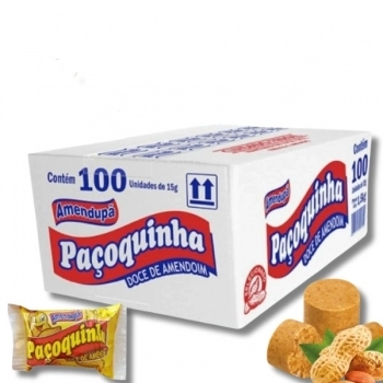 PACOCA AMENDUPA ROLHA EMBRULHA 15G 100 UND CX