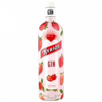 *GIN KYRIOS PINK MORANGO 900ML.