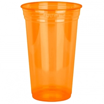 COPO 770 ML COPAZA PS NEON LARANJA 50 UNID