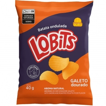 SALGADINHO LOBITS CEBOLA PC/10X40G.