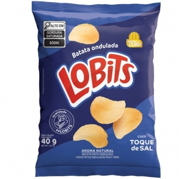 SALGADINHO LOBITS CEBOLA PC/10X40G.