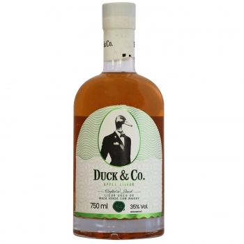 WHISKY DUCK & CO GREEN APLLE 750 ML.