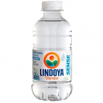 AGUA MINERAL NATURAL PET 240ML SENSE FARDO C/12UN