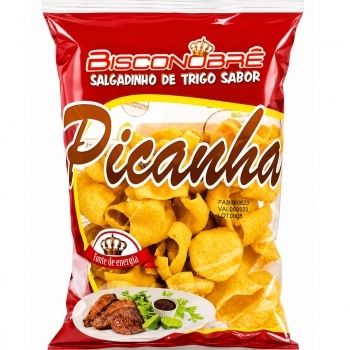 SALGADINHO SABOR PICANHA 60 G C/20UNID