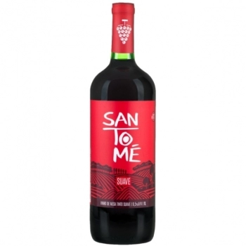 VINHO TINTO SUAVE SAN TOME 750 ML